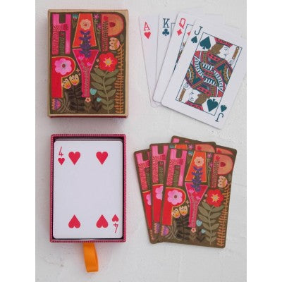 Playing Cards Happy