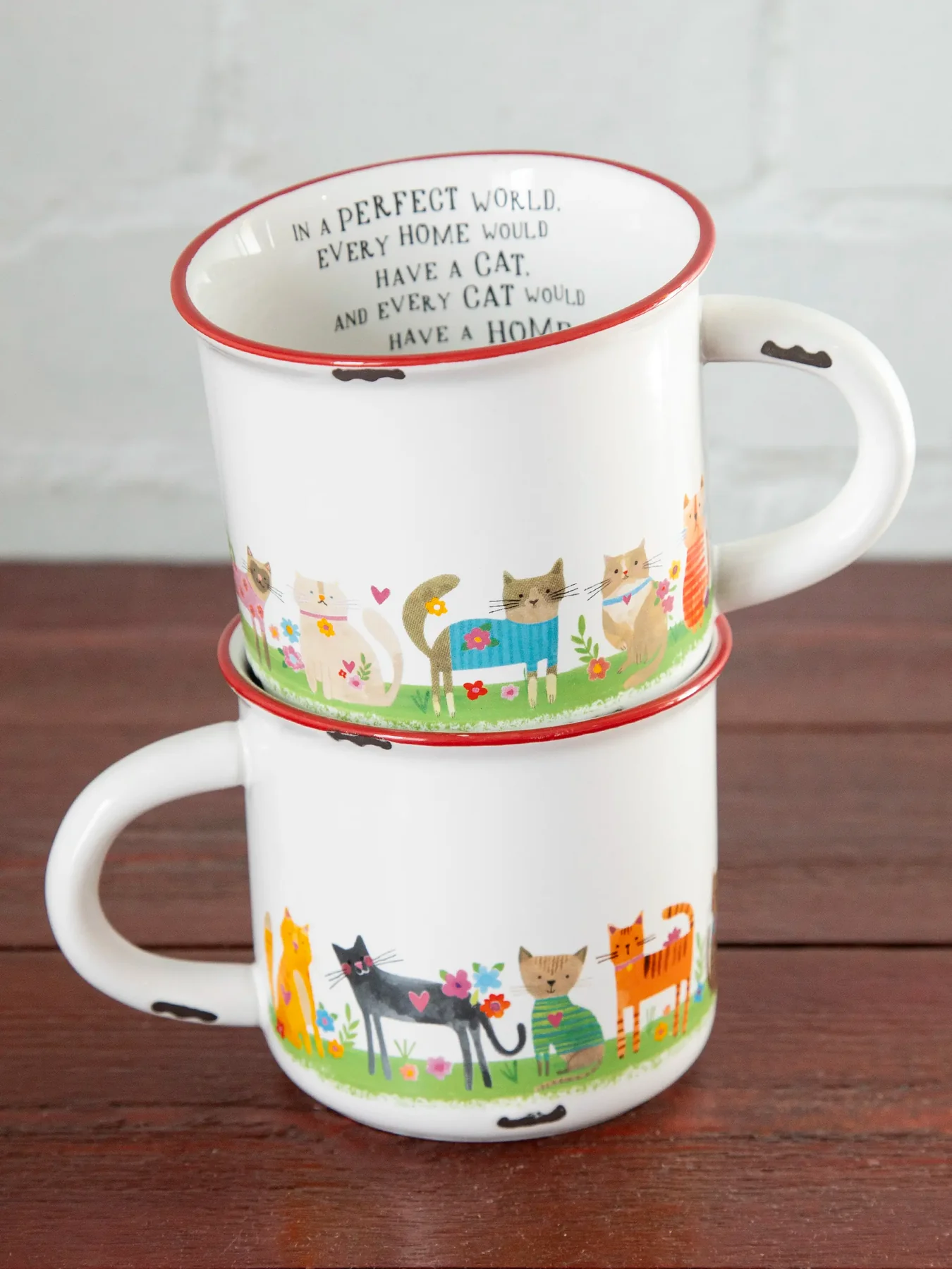 Camp Mug Every Home Has A Cat