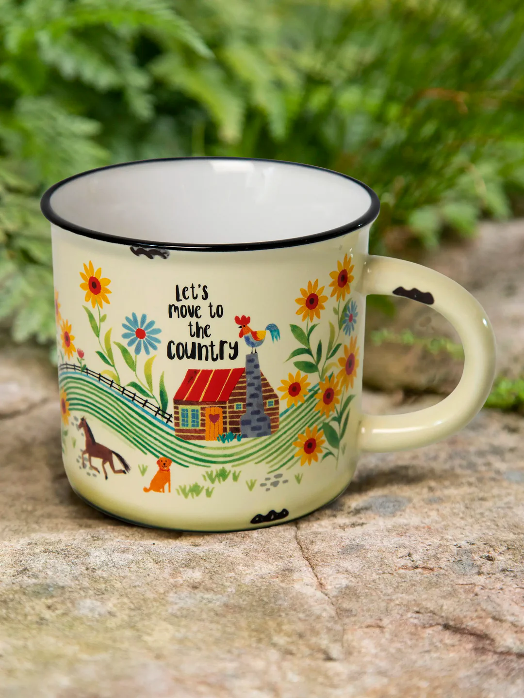 Camp Mug Lets Ove To The Country