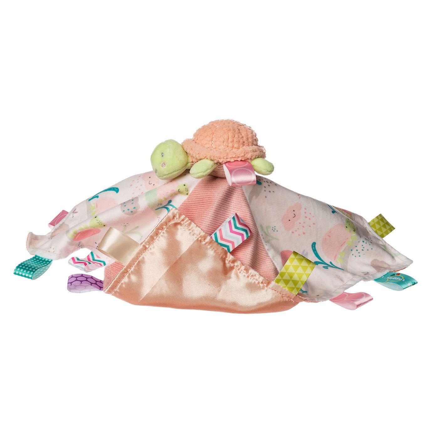 Mary Meyer Taggies Tippy Turtle Character Blanket