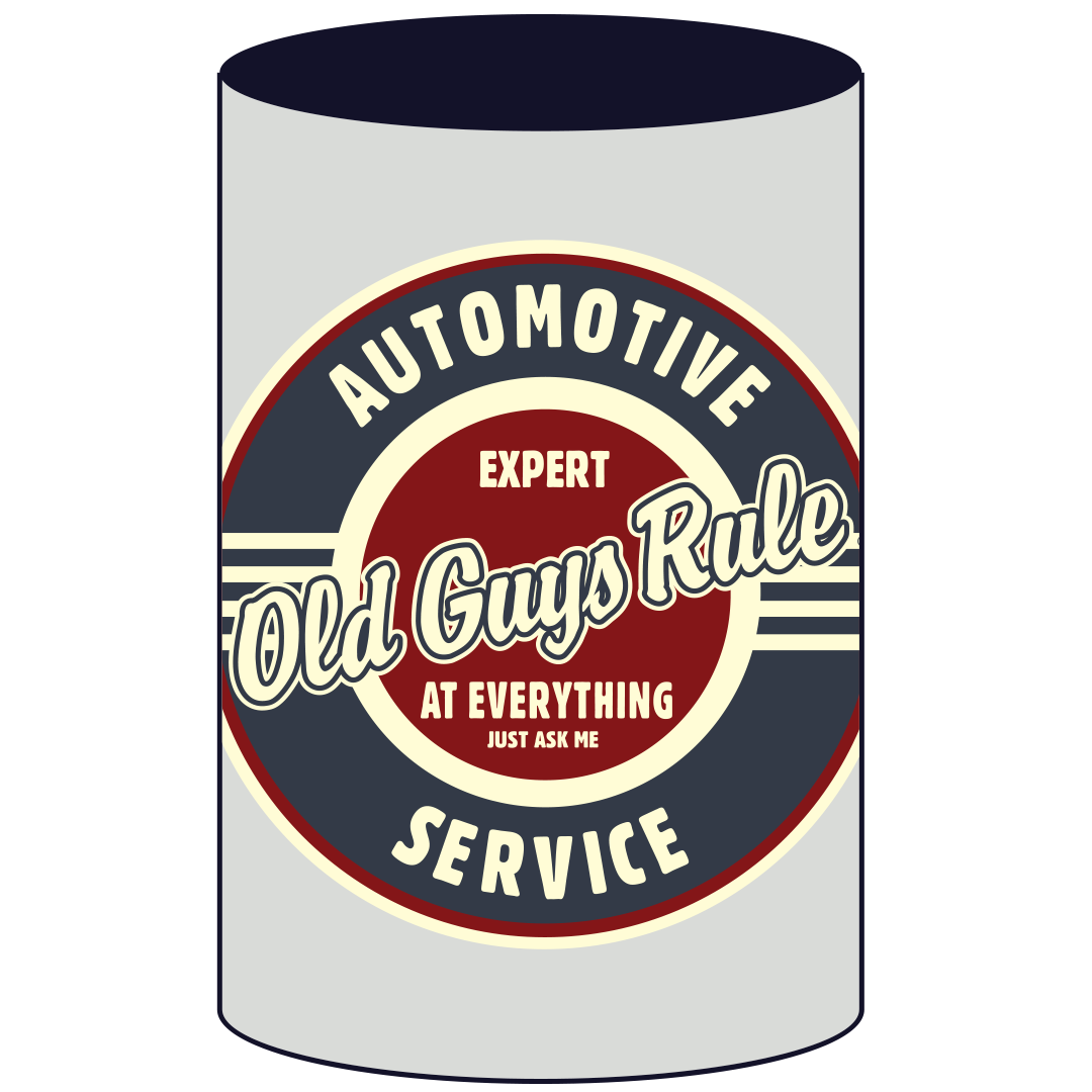 Auto Service Stubby Cooler