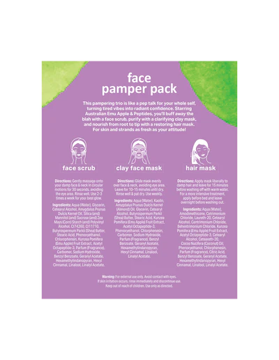 Splotch Body Fresh Face Pamper Emu Apple & Peptides