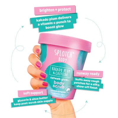 Splotch Body Catwalk Glow Body Scrub