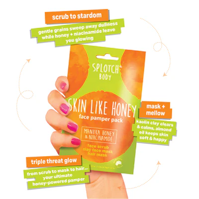 Splotch Body Skin Like Honey Face Pamper Pack