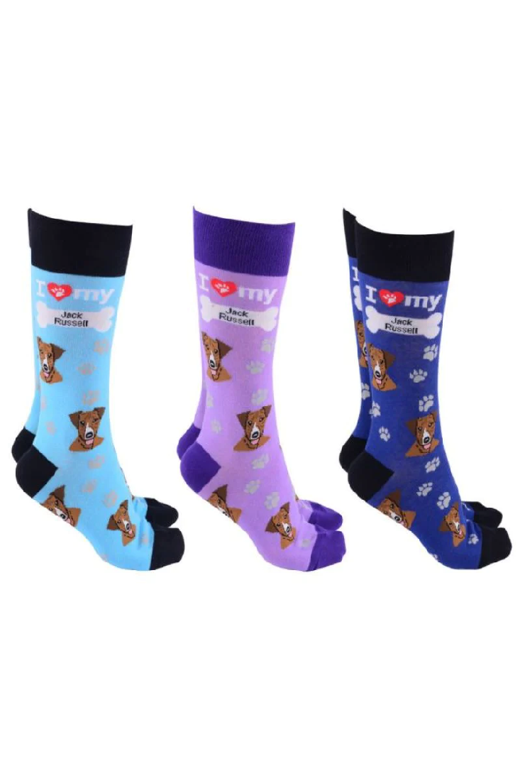 Dog Society Socks Jack Russell