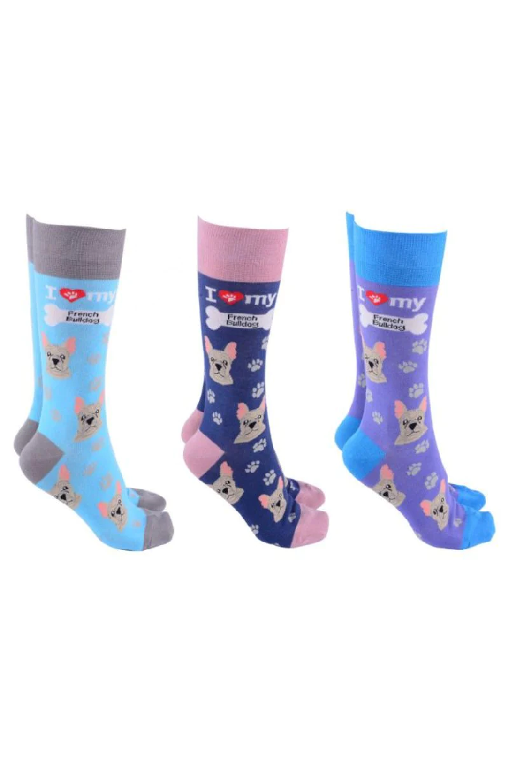 Dog Society Socks French Bulldog