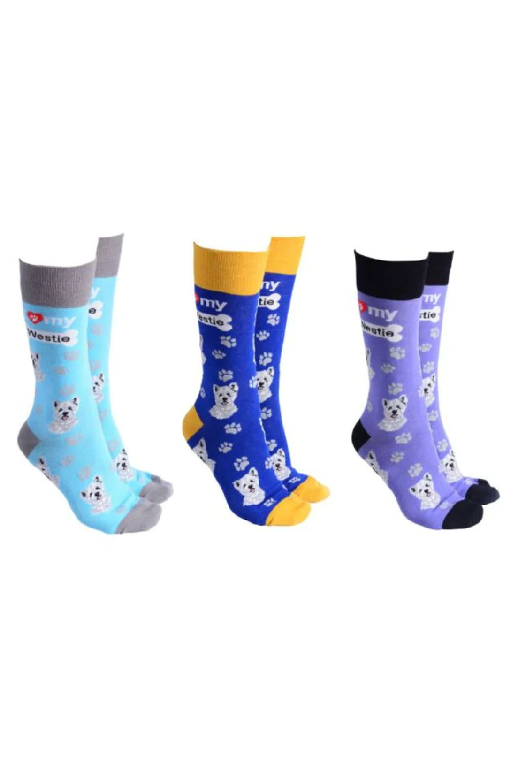 Dog Society Socks Westie