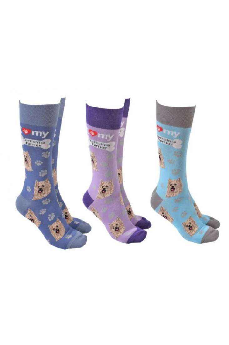 Dog Society Socks Yorkie
