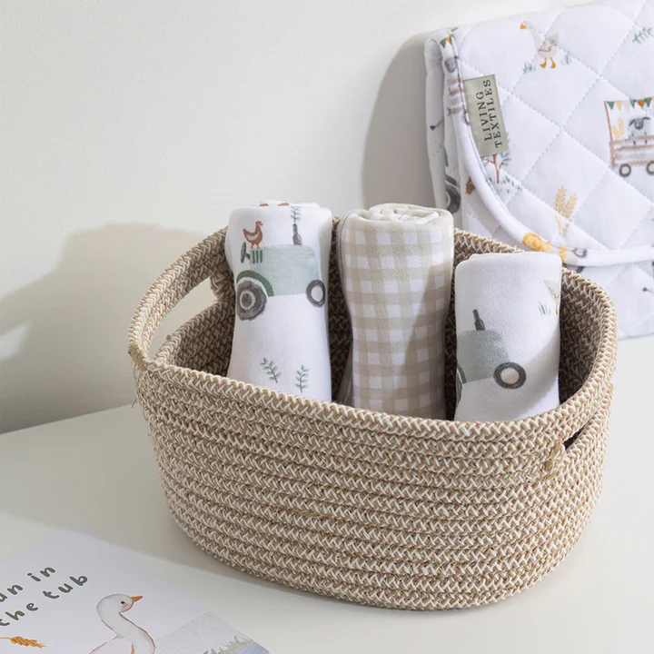 3pk Wash Cloths Tractor Ride