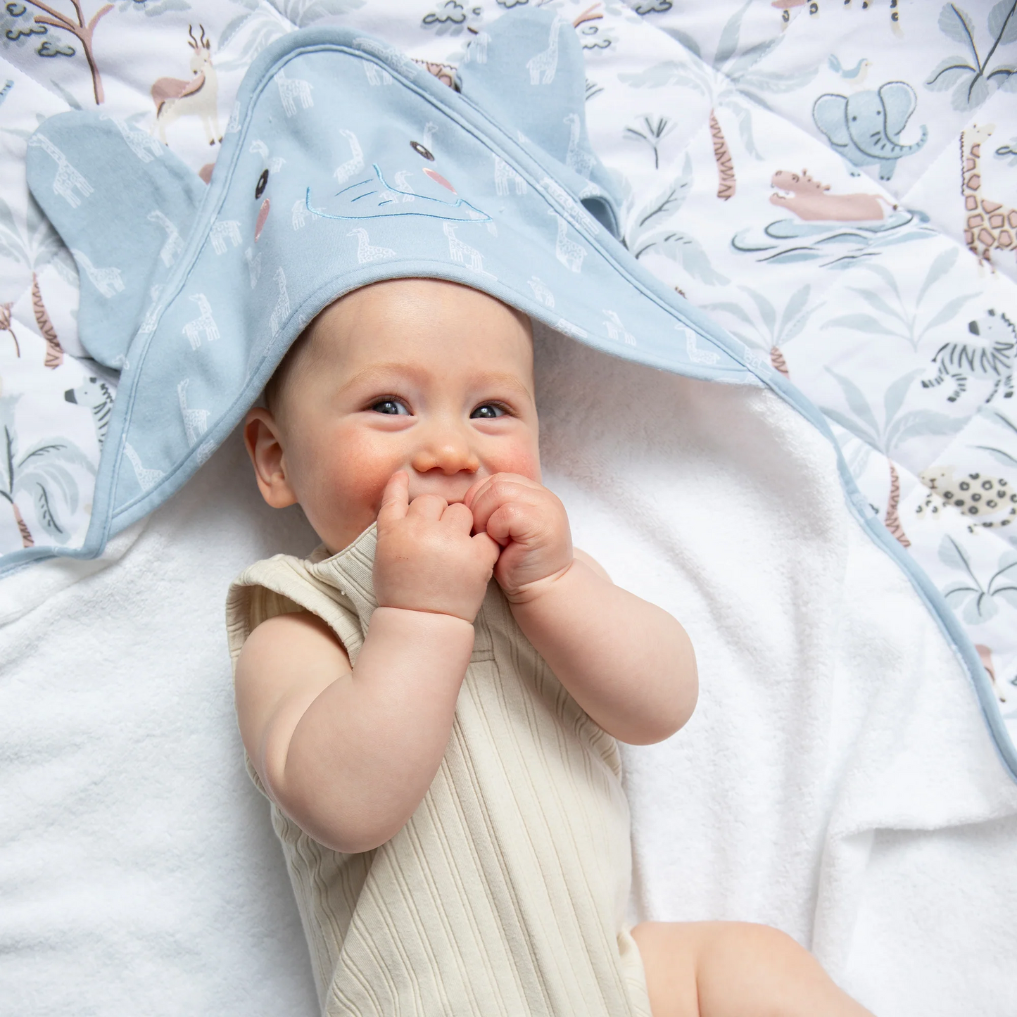 Hooded Towel Safari Elephant