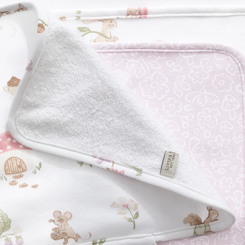 3pk Wash Cloths Whimiscal Wonderland