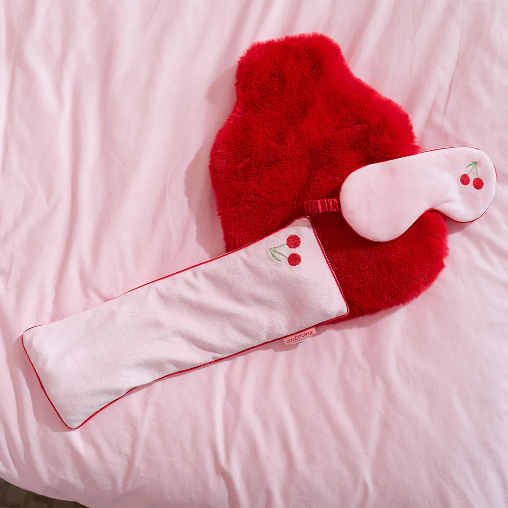 Eye Mask Cosy Luxe - Cherry Velvet
