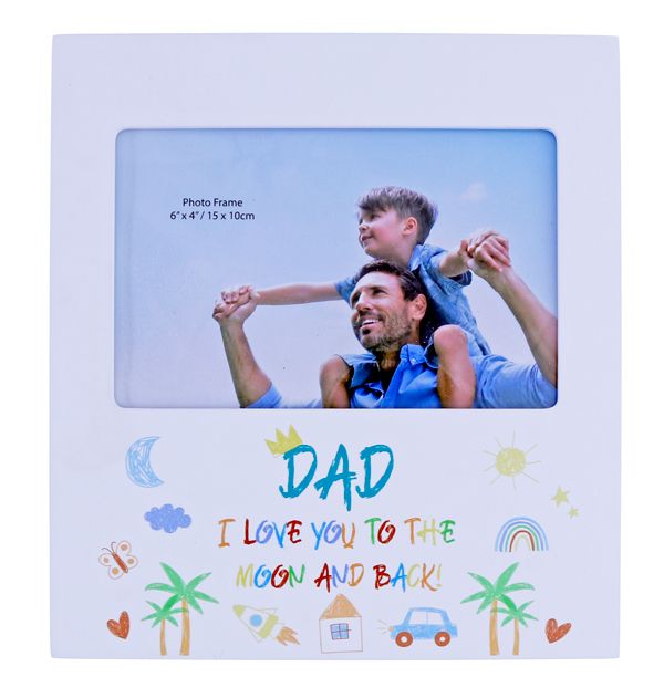 Dad Love You Kid 6x4 Frame