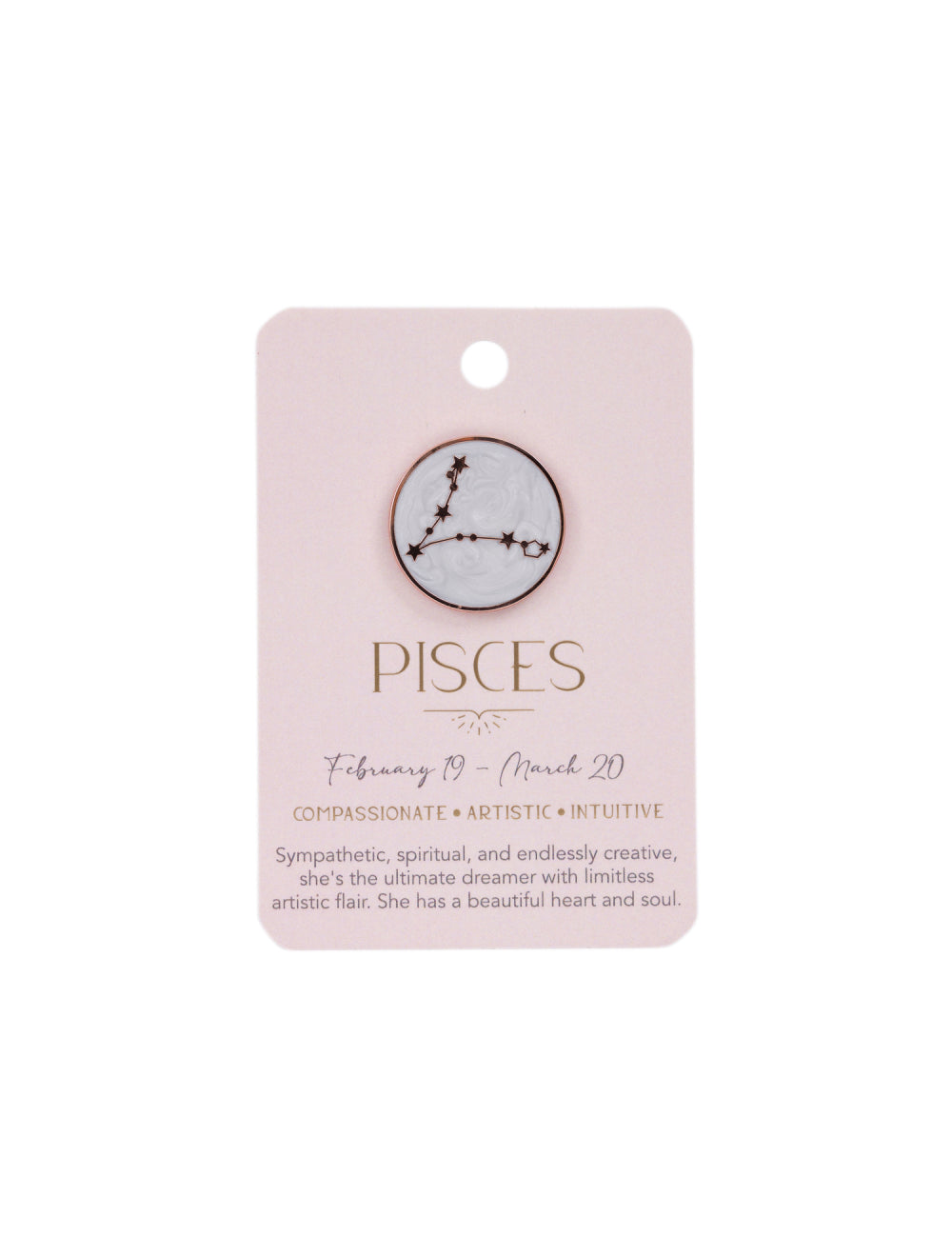 Pisces Keepsake Pin