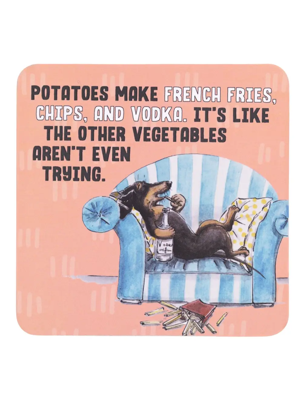 Olive & Co. Potatoes Coaster