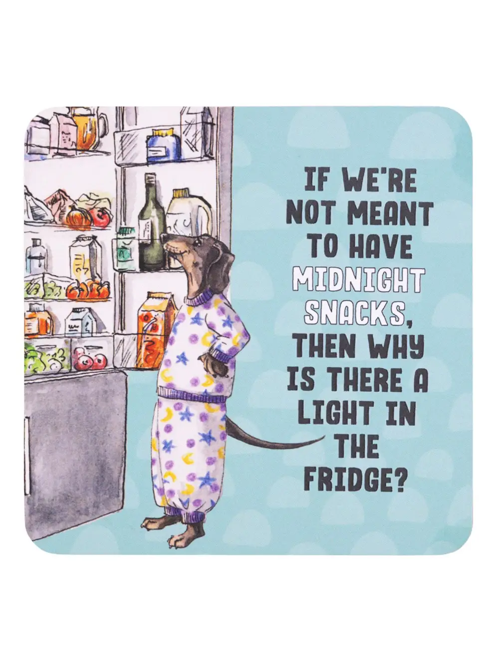 Olive & Co. Midnight Snacks Coaster