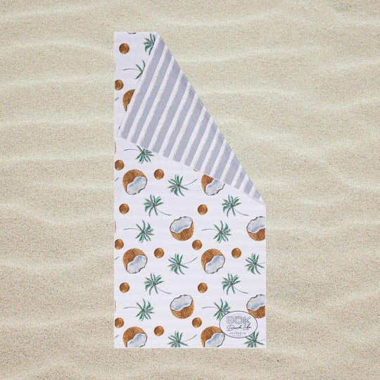 Sand Free Beach Towel - Coconut Palms