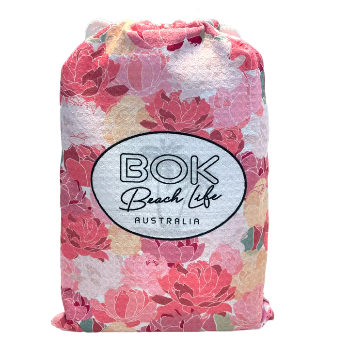 Eco Sand Free Beach Towel Floret Blossom