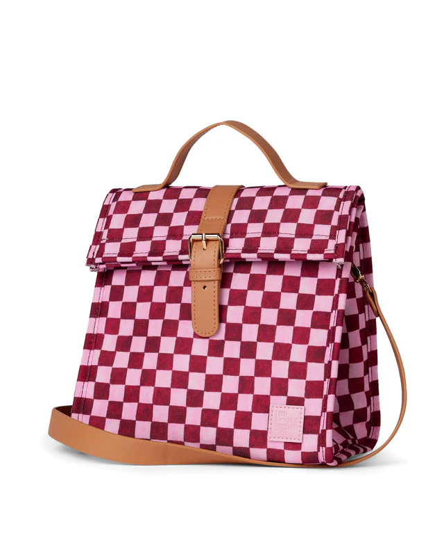 Crimson Haze Lunch Satchel
