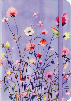 Small Journal Lavender Wildflowers