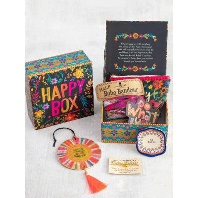 Happy Box Black Colourful