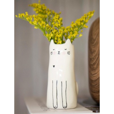 Cutest Little Bud Vase Cat