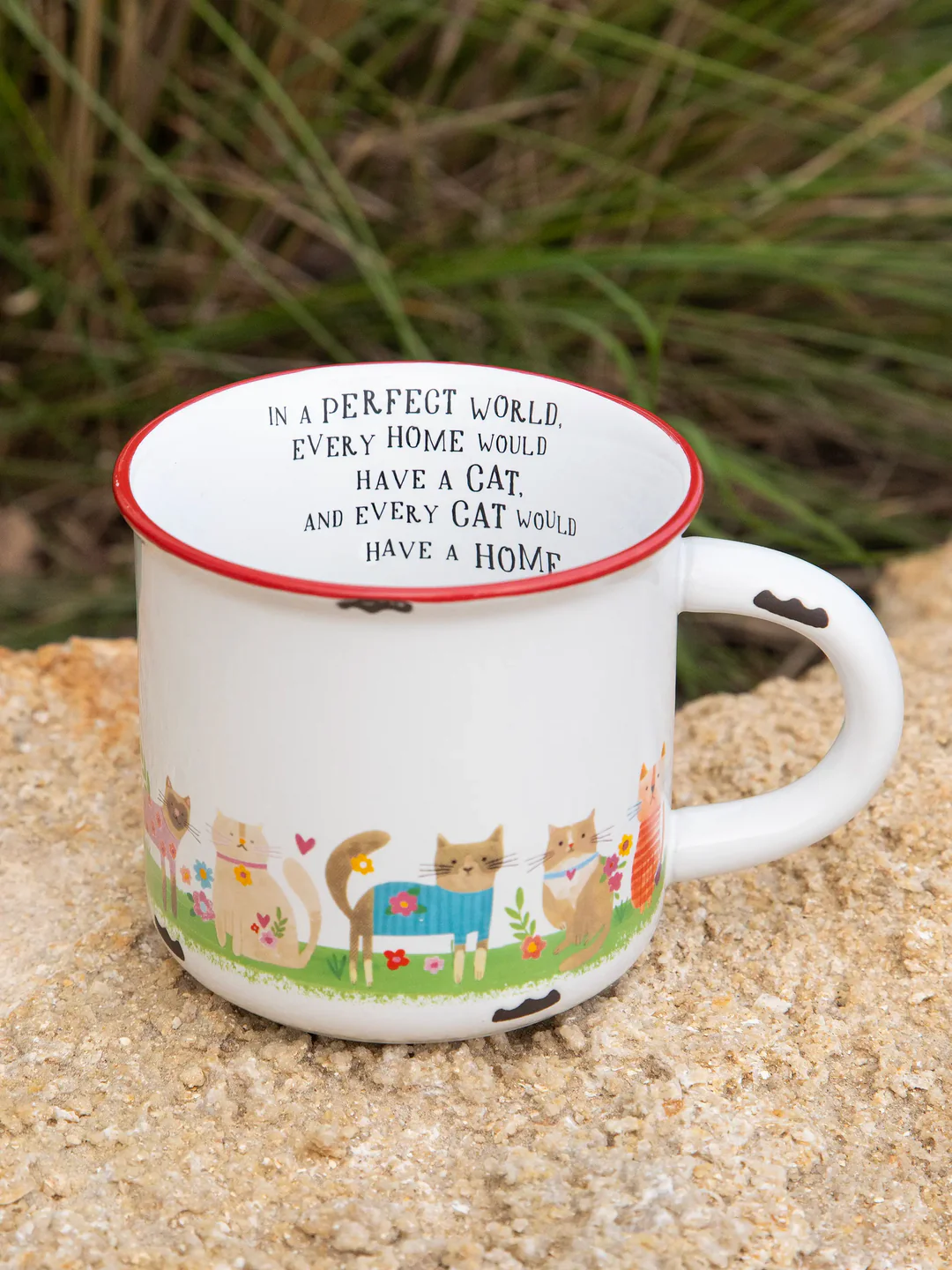 Camp Mug Every Home Has A Cat 