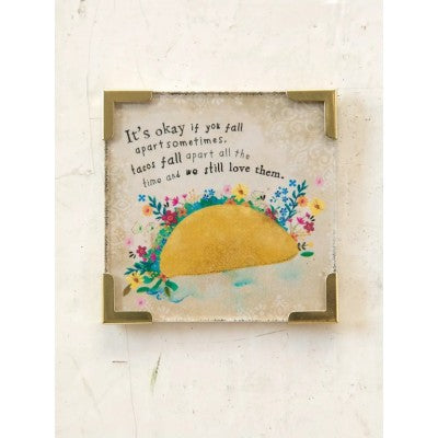 Corner Magnet Okay To Fall Apart Taco 
