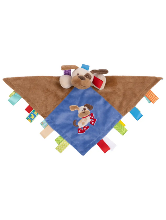 Mary Meyer Taggies Buddy Dog Character Blanket
