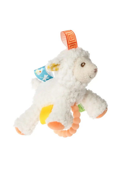 Mary Meyer Taggies Sherbert Lamb Teether Rattle