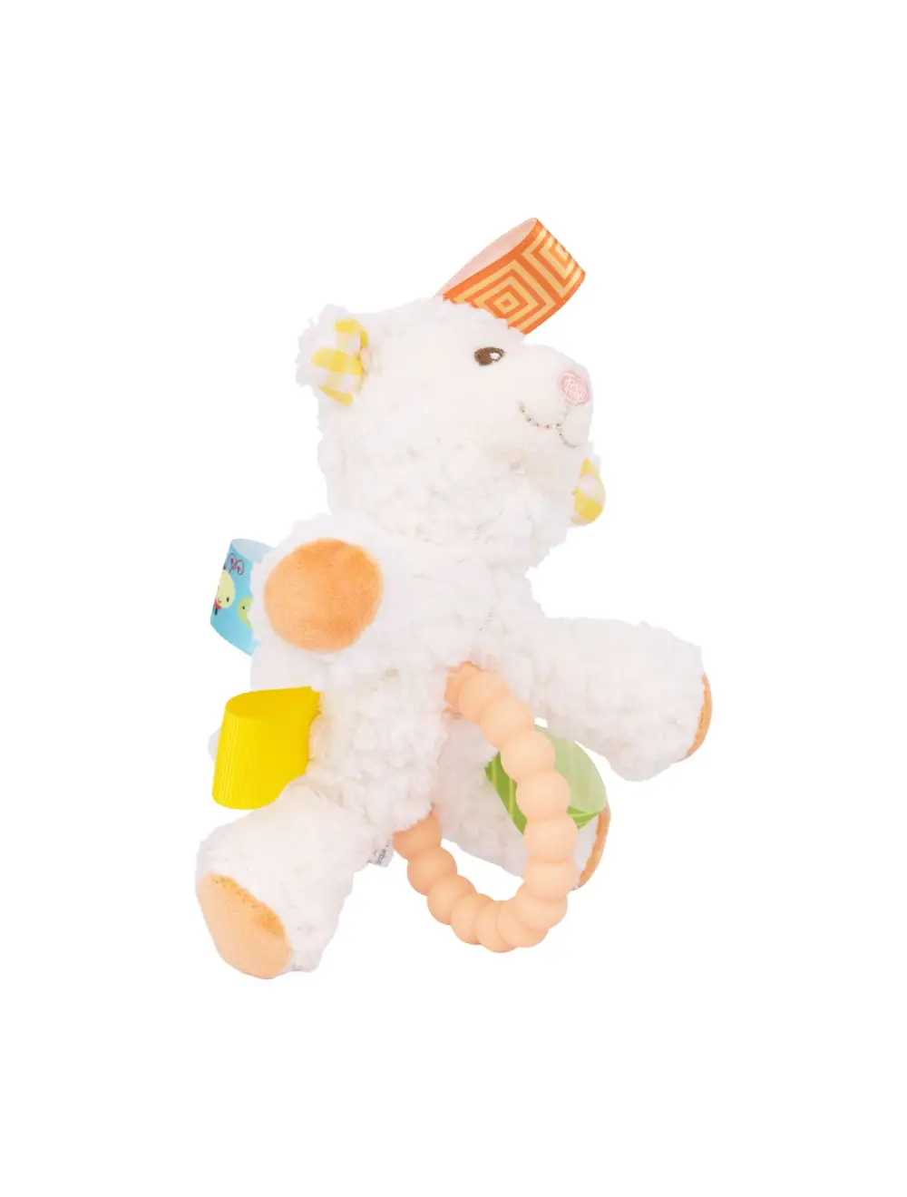 Mary Meyer Taggies Sherbert Lamb Teether Rattle