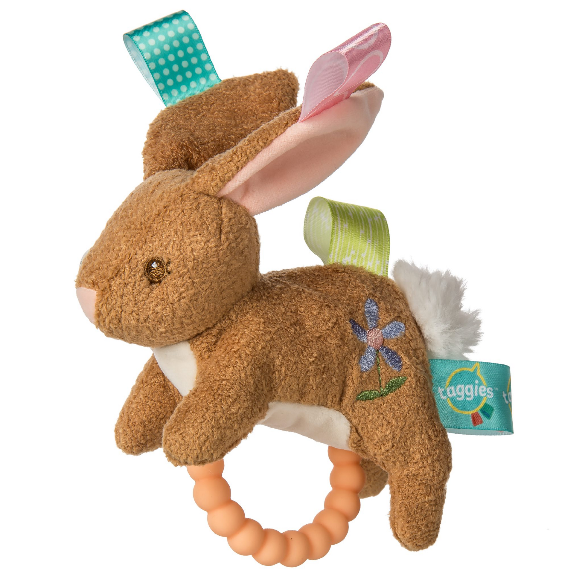 Mary Meyer Taggies Harmony Bunny Teether Rattle