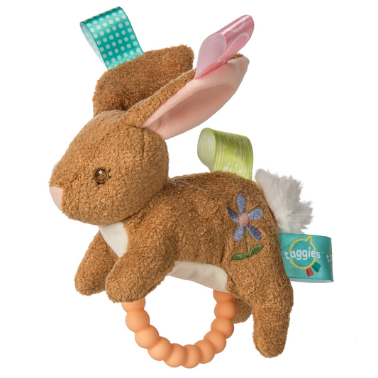 Mary Meyer Taggies Harmony Bunny Teether Rattle