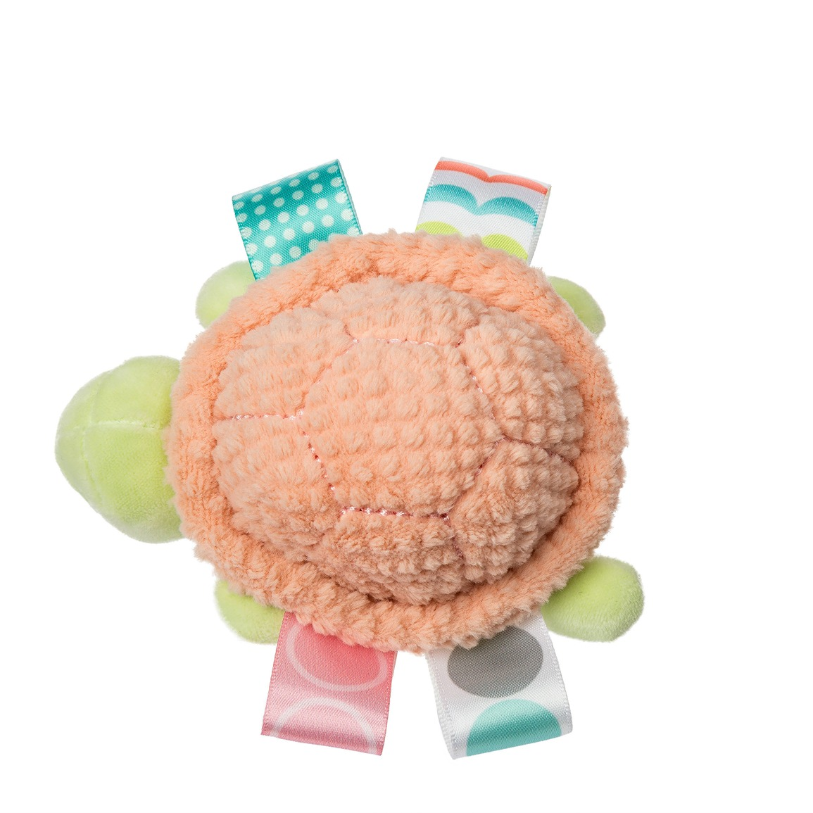 Mary Meyer Taggies Tippy Turtle Teether Rattle