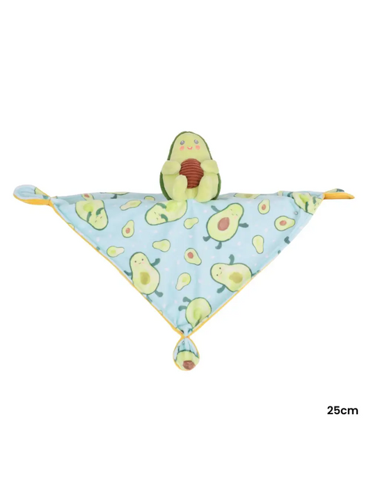Mary Meyer Sweet Soothies Avocado Character Blanket