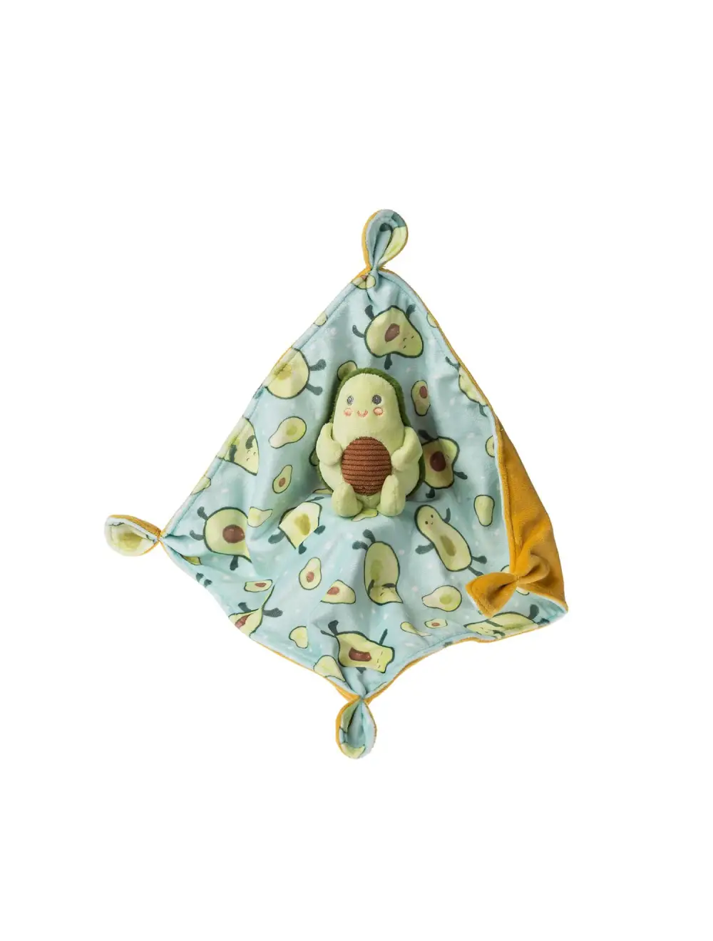 Mary Meyer Sweet Soothies Avocado Character Blanket