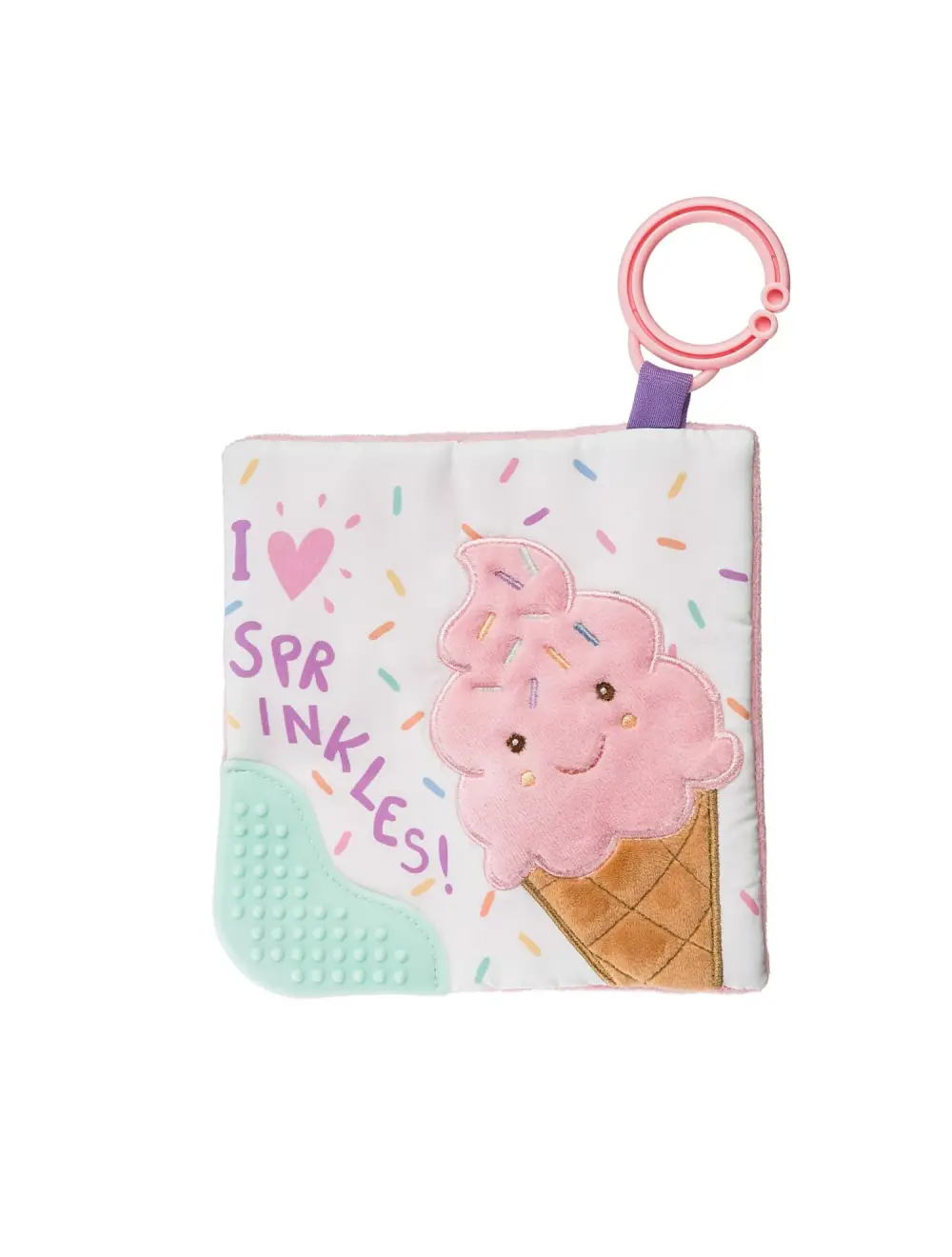 Mary Meyer Sweet Soothies Ice Cream Crinkle Teether