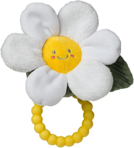 Mary Meyer Sweet Soothies Daisy Teether Rattle