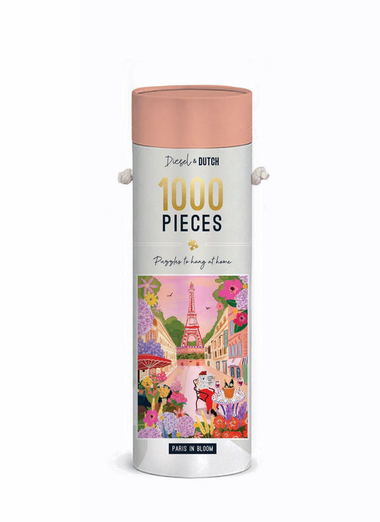 Paris In Bloom 1000pc Wall Jigsaw Puzzle 