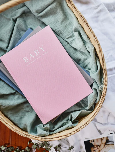 Baby Journal Birth To Five Pink