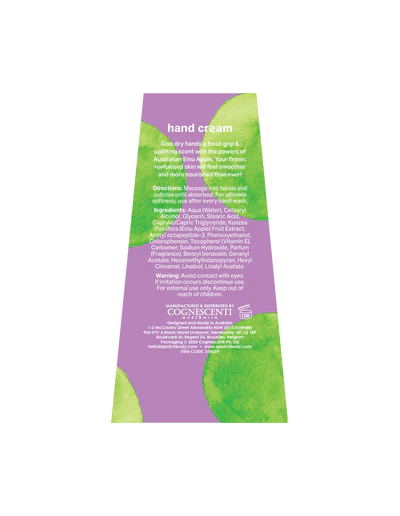 Splotch Body Emu Apple & Peptides Hold Tight Handcream