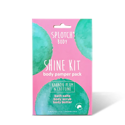 Splotch Body Shine Kit Body Pamper Pack