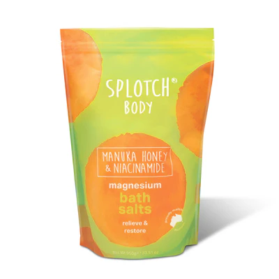 Splotch Body Magnesium Honey & Nicinamide  Bath Salts