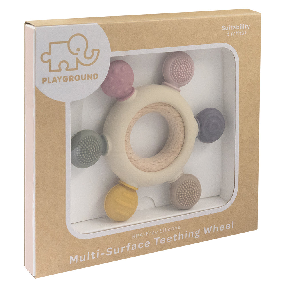 Multi Surface Teething Wheel Rose