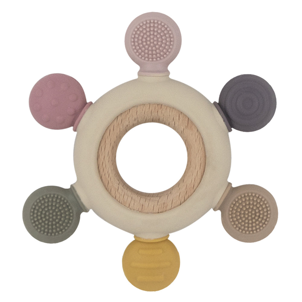 Multi Surface Teething Wheel Rose