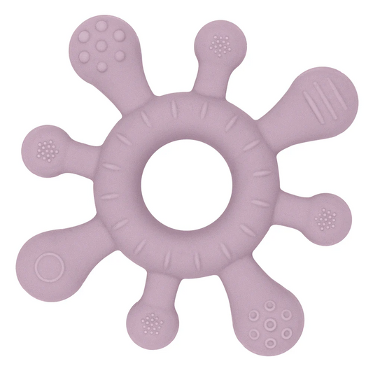 Silicone Splash Teether Dusty Mauve