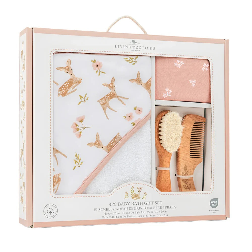 4pc Bath Gift Set- Sophie Garden