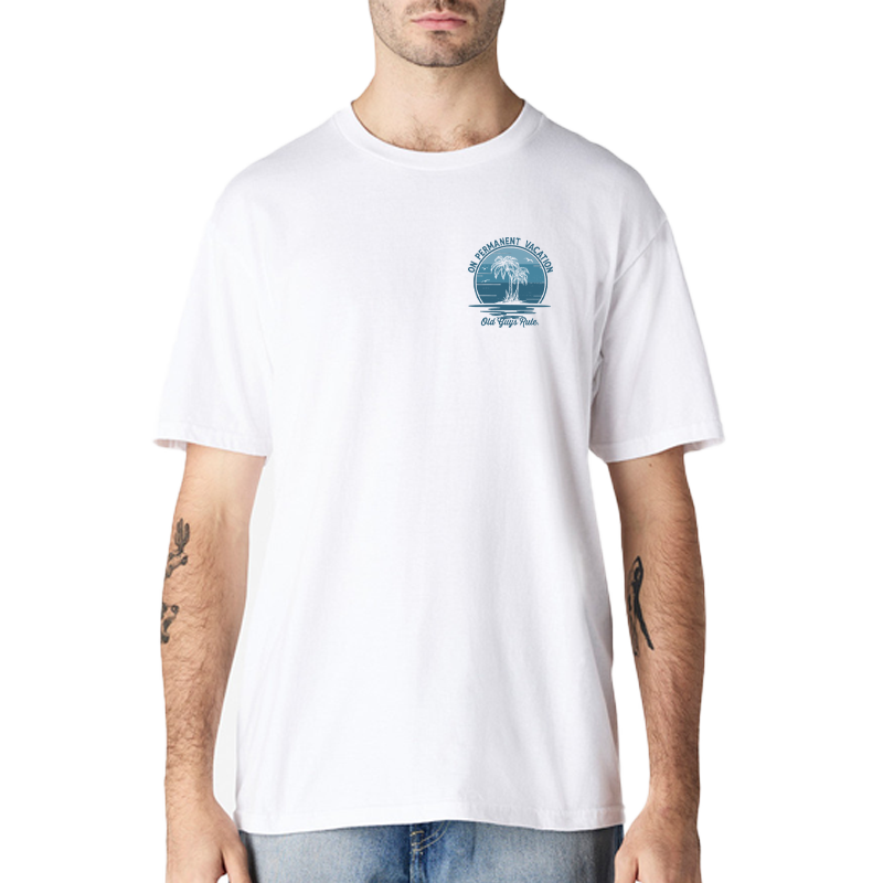 Ogr Permanent Vacation Sst White [sz:large]