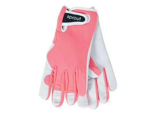Sprout Goatskin Coral Gloves
