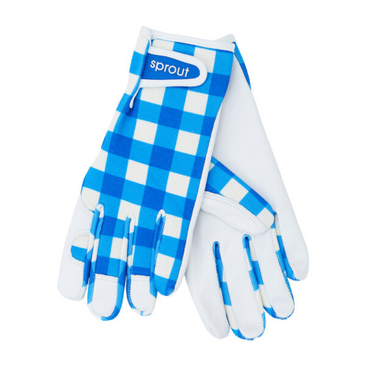 Sprout Goatskin Gloves Cobalt